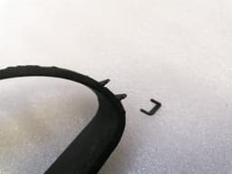 MERCEDES-BENZ MERCEDES SL R230 SPEEDO SURROUND ALCANTARA BLACK A2306805939 RIGHT HAND DRIVE RHD — thumbnail 5