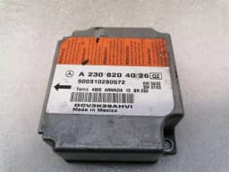 MERCEDES-BENZ Mercedes SL R230 Safety Module ECU A2308204026 Air Control Unit SRS — thumbnail 7