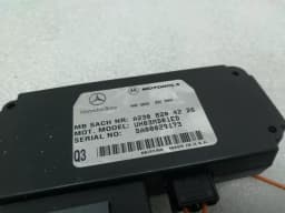 MERCEDES-BENZ Mercedes SL R230 Electronic Module Set A2308202426 Control Unit Voice Control — thumbnail 4