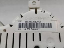 MERCEDES-BENZ AMG MPH MERCEDES SL R230 Instrument Cluster A2305406811 Speedometer — thumbnail 7