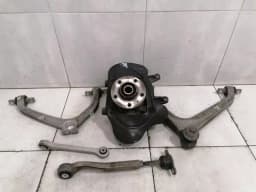 AUDI Audi R8 4S RWS Left Rear Hub 4S0505433E Wheel Bearing Housing Rear Left SET SET — thumbnail 1