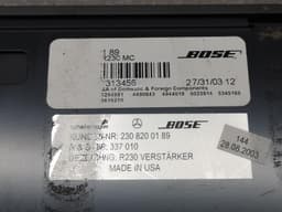 MERCEDES-BENZ Mercedes SL R230 BOSE Speaker Set A2308201902 RIGHT HANDLE RHD — thumbnail 10