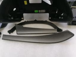 AUDI AUDI R8 4S PERFORMANCE MATT CARBON VENEER SET 4S2857130 RIGHT HAND DRIVE RHD — thumbnail 2
