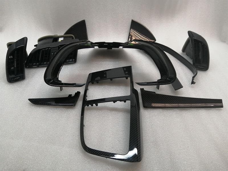 Audi R8 4S CARBON Inner Trim Set PERFORMANCE Veneer 4S2857130D RIGHT HANDLE RHD