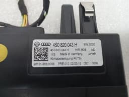 AUDI Audi R8 4S Performance Auto Climate Control 4S0820043H Climate Control Panel A/C — thumbnail 5