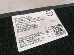 AUDI Audi R8 4s Performance Floor Mats 4S2863691 Floor Mats RIGHT HANDLE RHD — thumbnail 6