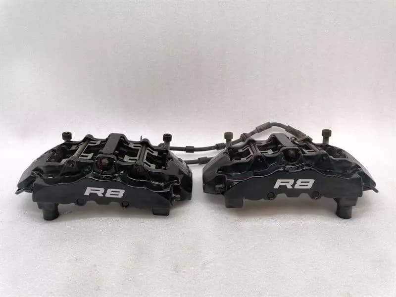 AUDI AUDI R8 TYPE 42 V10 5.2 SPYDER BRAKE CALIPER 42B615107 FRONT SET BRAKE CALIPER