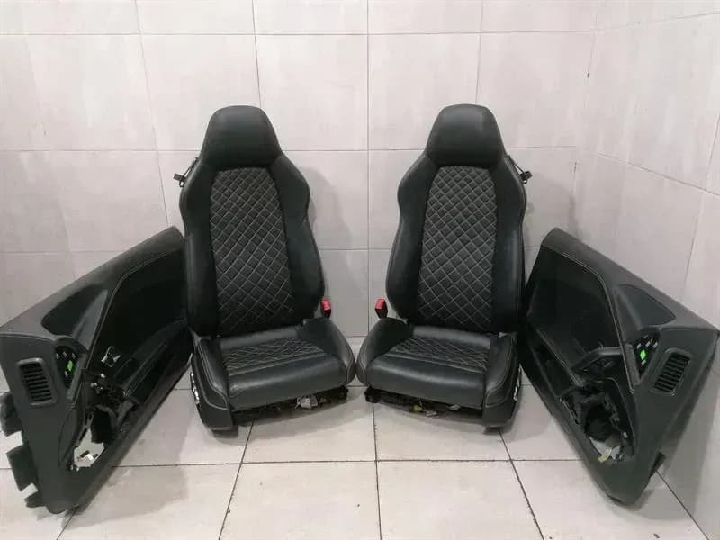 AUDI 18 AUDI R8 4S PERFORMANCE 18-WAY SEATS R8 YELLOW SEAT INTERIOR EXCLUSIVE 18-WAY