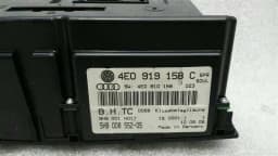 AUDI Audi S8 D3 A8 Rear Car Climate Control 4E0919158C Rear Climate Control Panel — thumbnail 4