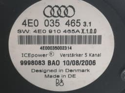 AUDI Audi S8 D3 Bang&Olufsen High End Amplifier 4E0035465 Amplifier B&O — thumbnail 10