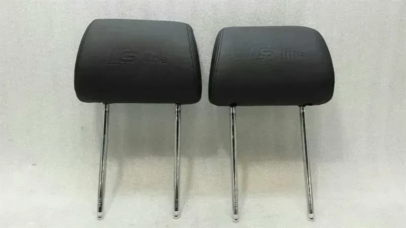 Audi S8 D3 A8 Headrest Set Headrest Set Leather Leather Crest S Line