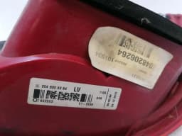 MERCEDES-BENZ Mercedes C Class W204 Left Rear Light A2048206264 Rear Lamp Rear Left LED — thumbnail 6