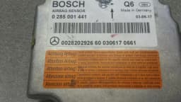 MERCEDES-BENZ Mercedes E Class W211 Safety Module ECU A0028202926 Air Control Unit SRS — thumbnail 5