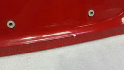 MERCEDES-BENZ Mercedes SL R230 license plate recess cover A2307500137 number plate holder — thumbnail 3