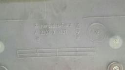 MERCEDES-BENZ Mercedes SL R230 license plate recess cover A2307500137 number plate holder — thumbnail 5