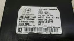 MERCEDES-BENZ Mercedes SL R230 Phone Voice Control Module A2208204785 Phone Control Unit — thumbnail 3