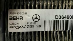 MERCEDES-BENZ Mercedes SL R230 A/C Radiator A2308300258 Air Conditioning Cooler — thumbnail 7