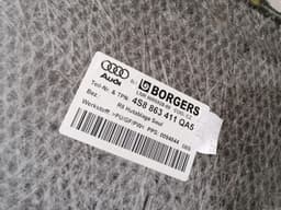AUDI Audi R8 4s Performance Compartment Cover 4S8863411 Bezel BACKREST — thumbnail 5