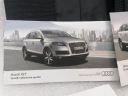 AUDI Audi Q7 Service Booklet Car Maintenance Manual — thumbnail 8