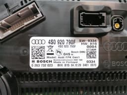AUDI Audi R8 4S Performance Instrument Cluster 4s0920790f Speedometer EURO — thumbnail 9