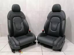 AUDI Audi R8 Type 42 V10 5.2 SPYDER SEAT SET R8 Seats SPORT LEATHER RED STITCHING — thumbnail 1