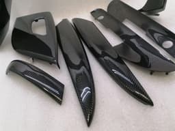 AUDI Audi R8 Type 42 V10 5.2 Spyder Veneer 424858969c RHD CARBON Strip Cover — thumbnail 4
