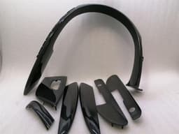 AUDI Audi R8 Type 42 V10 5.2 Spyder Veneer 424858969c RHD CARBON Strip Cover — thumbnail 1