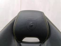 LAMBORGHINI Lamborghini Huracan LP 610-4 seats seats sport yellow stitching black leather — thumbnail 5