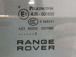 LAND ROVER Range Rover Sport L494 left rear door glass LR043953 door window rear li inked — thumbnail 4