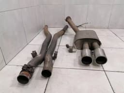 BMW BMW 5 Series E60 M5 Exhaust Silencer Tubi 000026981 Rear Silencer Left — thumbnail 2