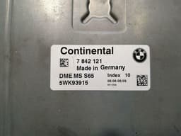 BMW BMW 6 Series E63 M6 S85 V10 Engine ECU 7842121 Engine Control Unit — thumbnail 3