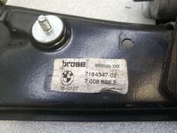 BMW BMW 6 Series E63 Left Front Door Winder 7184347 Window Regulator Front Left — thumbnail 4