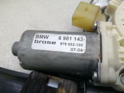 BMW BMW 6 Series E63 Left Front Door Winder 7184347 Window Regulator Front Left — thumbnail 3