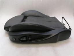 BMW BMW 6 E63 Front Left Seat Lower 52107918674 Seat Front Left Leather Black Black — thumbnail 4
