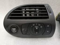 BMW BMW 6 Series E63 Air Vent Set with Headlight Switch 6924280 RHD RIGHT HAND DRIVE — thumbnail 4