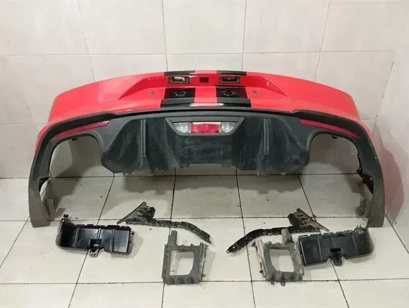 FORD FORD MUSTANG MK6 S550 REAR BUMPER JR3Z-17K835-AA COMPLETE REAR BUMPER