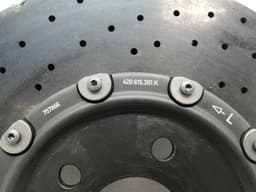 LAMBORGHINI LAMBORGHINI HURRICANE LP 610-4 Brake Disc Front 420615301K BRAKE DISC FRONT LH — thumbnail 4