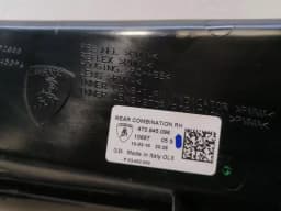 LAMBORGHINI LAMBORGHINI HURRICANE LP 610-4 SPYDER Right Light 4T0945096 Tail Light Right — thumbnail 9