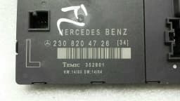 MERCEDES-BENZ Mercedes SL R230 left door module A2308204726 door control unit left. — thumbnail 3