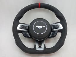 FORD FORD MUSTANG MK6 S550 STEERING WHEEL MK6 STEERING WHEEL MANUAL SHELBY ALCANTARA — thumbnail 2