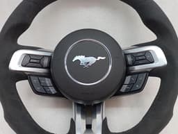 FORD FORD MUSTANG MK6 S550 STEERING WHEEL MK6 STEERING WHEEL MANUAL SHELBY ALCANTARA — thumbnail 3