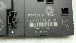 MERCEDES-BENZ Mercedes SL R230 right door module A2308204826 door control unit right. — thumbnail 6