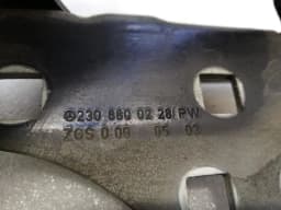 MERCEDES-BENZ Mercedes SL R230 Bonnet hinge set A2308800228 hood hinge set — thumbnail 7