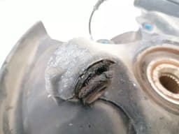 MERCEDES-BENZ Mercedes SL R129 left rear hub set A2013502032 wheel bearing housing rear left set — thumbnail 7