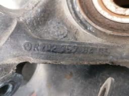 MERCEDES-BENZ Mercedes SL R129 left rear hub set A2013502032 wheel bearing housing rear left set — thumbnail 9