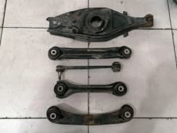 MERCEDES-BENZ Mercedes SL R129 left rear hub set A2013502032 wheel bearing housing rear left set — thumbnail 4