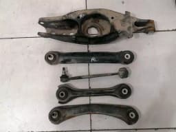 MERCEDES-BENZ Mercedes SL R129 left rear hub set A2013502032 wheel bearing housing rear left set — thumbnail 3