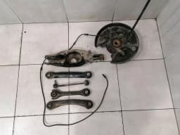MERCEDES-BENZ Mercedes SL R129 left rear hub set A2013502032 wheel bearing housing rear left set — thumbnail 1