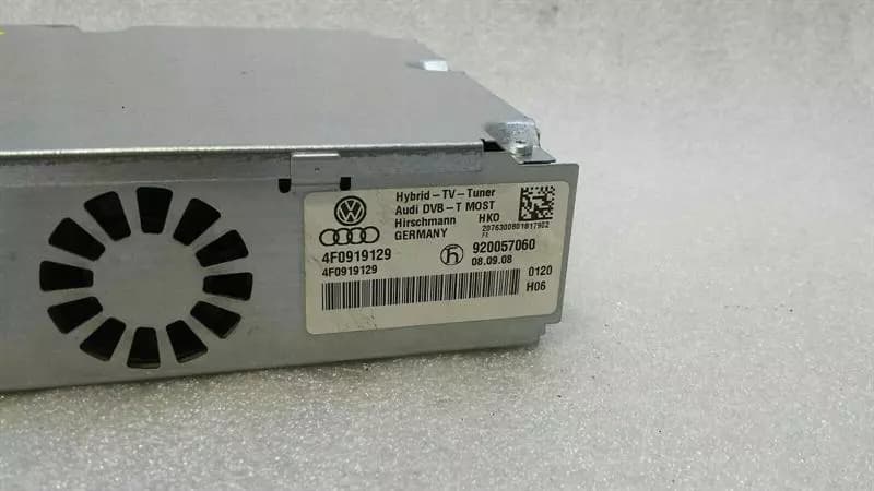 AUDI Audi RS6 4F Electronic Module 4F0919129 Control Unit TV Tuner Hybrid 3G MMI A6