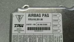 PORSCHE Porsche Panamera 970 Safety Module ECU 97061820106 Safety Unit Electronic — thumbnail 2